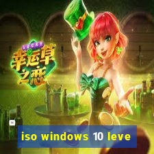 iso windows 10 leve